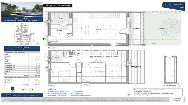 Ma-Cabane - Vente Maison Royan, 85 m²
