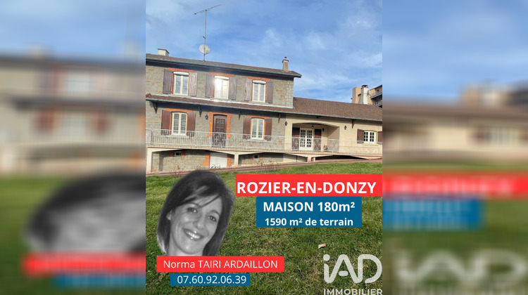 Ma-Cabane - Vente Maison Rozier-en-Donzy, 180 m²
