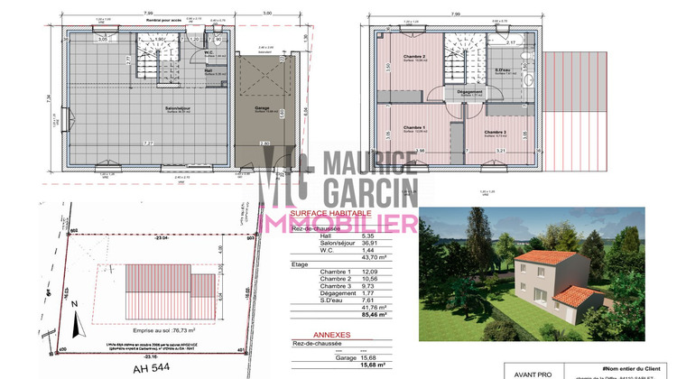 Ma-Cabane - Vente Maison Sablet, 85 m²