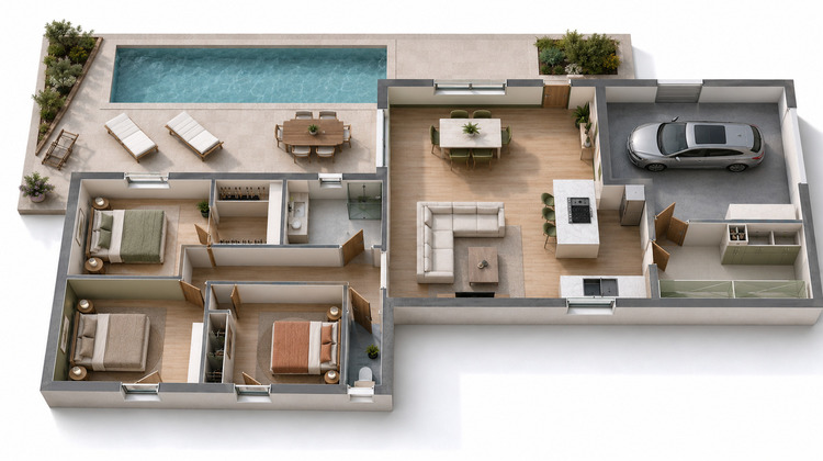 Ma-Cabane - Vente Maison SAINT-ANDRE-D'APCHON, 104 m²