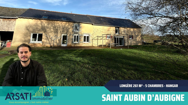 Ma-Cabane - Vente Maison Saint-Aubin-d'Aubigné, 261 m²