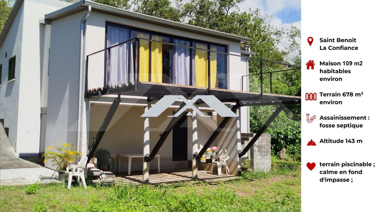 Ma-Cabane - Vente Maison Saint-Benoît, 109 m²