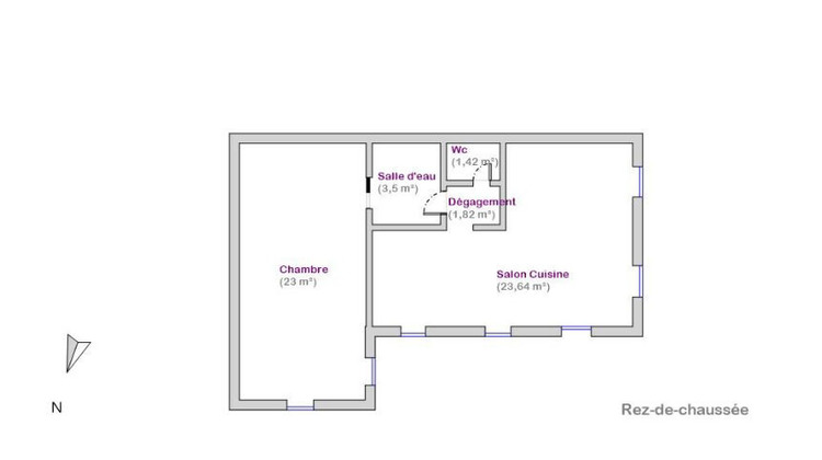 Ma-Cabane - Vente Maison SAINT-BRIAC-SUR-MER, 54 m²