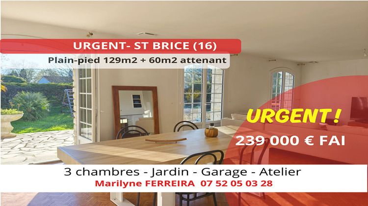 Ma-Cabane - Vente Maison SAINT-BRICE, 129 m²