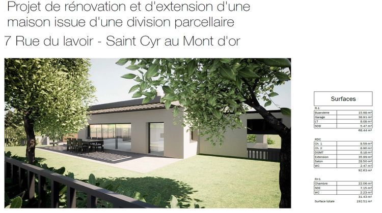 Ma-Cabane - Vente Maison Saint-Cyr-au-Mont-d'Or, 130 m²