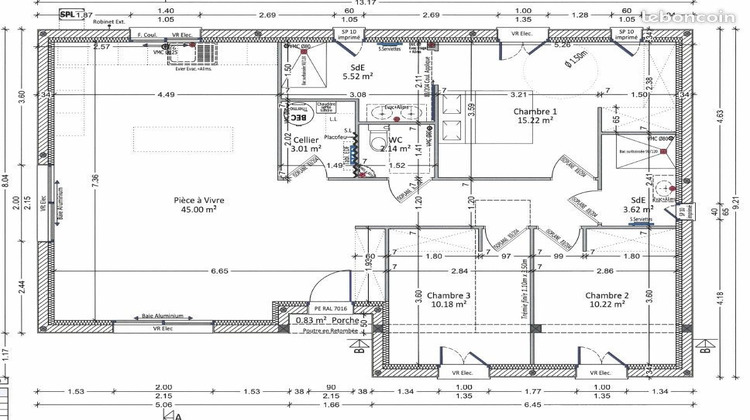 Ma-Cabane - Vente Maison SAINT-CYR-SUR-LOIRE, 95 m²