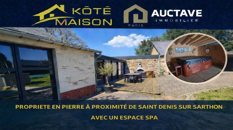 Ma-Cabane - Vente Maison SAINT-DENIS-SUR-SARTHON, 196 m²
