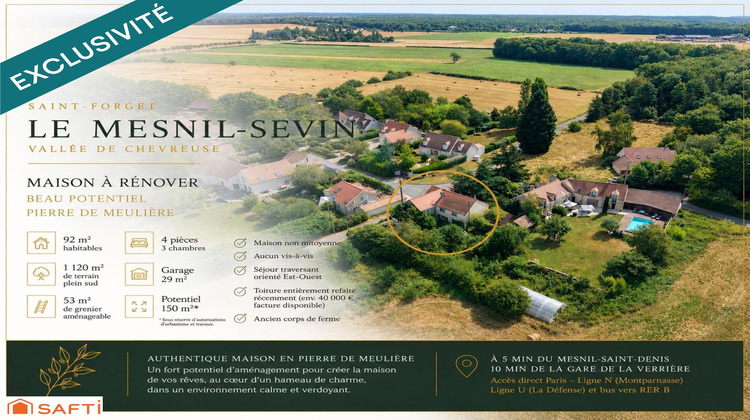 Ma-Cabane - Vente Maison Saint-Forget, 92 m²