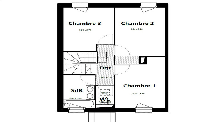 Ma-Cabane - Vente Maison SAINT-GEORGES-DE-RENEINS, 86 m²
