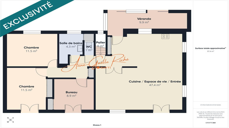 Ma-Cabane - Vente Maison Saint-Georges-des-Coteaux, 176 m²