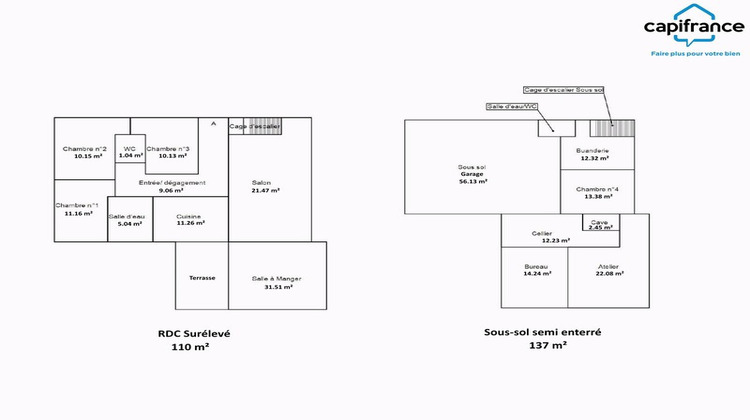 Ma-Cabane - Vente Maison SAINT GEORGES LES BAILLARGEAUX, 150 m²