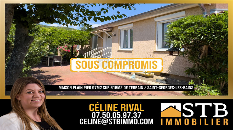 Ma-Cabane - Vente Maison Saint-Georges-les-Bains, 97 m²