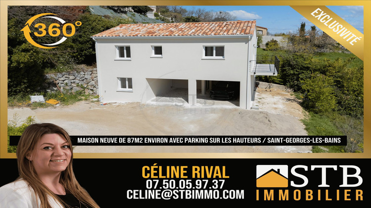 Ma-Cabane - Vente Maison Saint-Georges-les-Bains, 87 m²