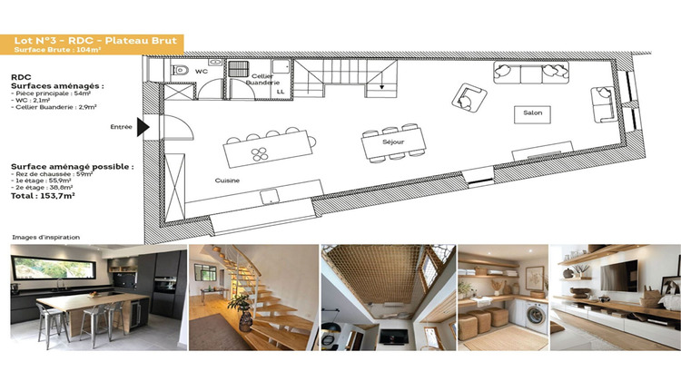 Ma-Cabane - Vente Maison SAINT-GERMAIN-LES-ARLAY, 104 m²