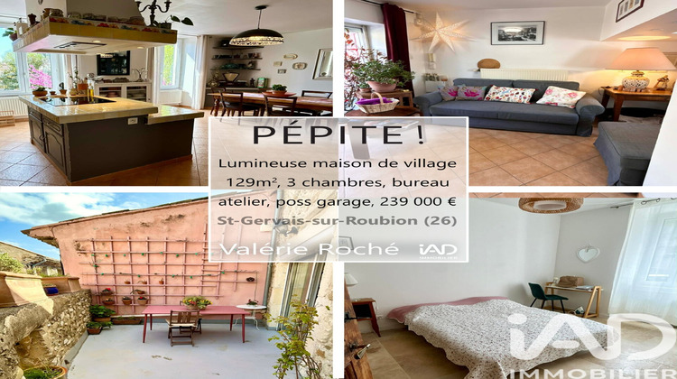 Ma-Cabane - Vente Maison Saint-Gervais-sur-Roubion, 129 m²