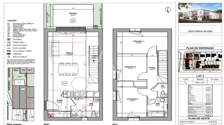 Ma-Cabane - Vente Maison SAINT-HILAIRE-DE-RIEZ, 80 m²