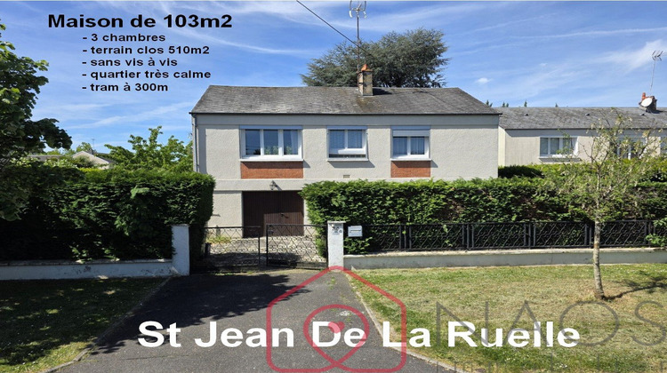 Ma-Cabane - Vente Maison SAINT JEAN DE LA RUELLE, 103 m²