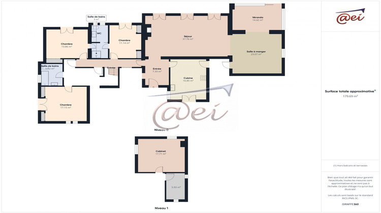 Ma-Cabane - Vente Maison Saint-Julien, 214 m²