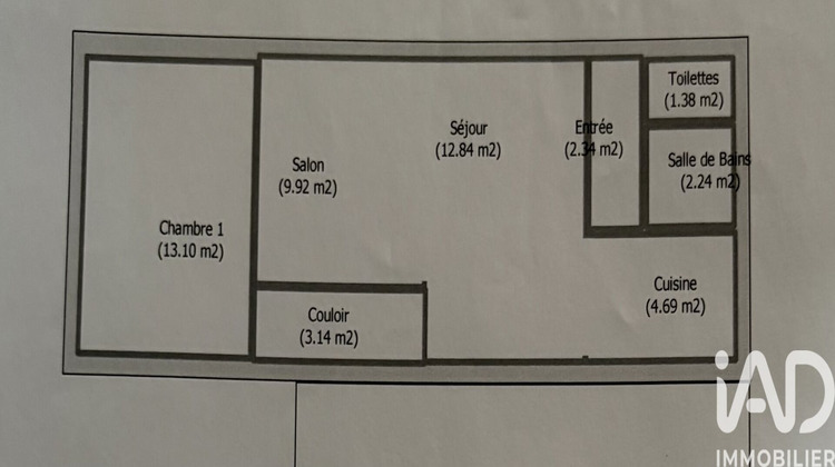Ma-Cabane - Vente Maison Saint-Léger-des-Prés, 50 m²