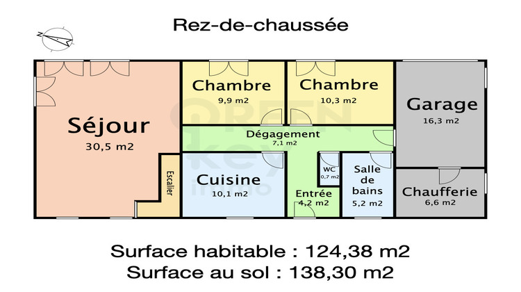 Ma-Cabane - Vente Maison Saint-Martin-des-Champs, 124 m²