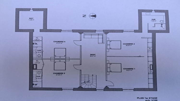 Ma-Cabane - Vente Maison SAINT MARTIN EN BRESSE, 522 m²