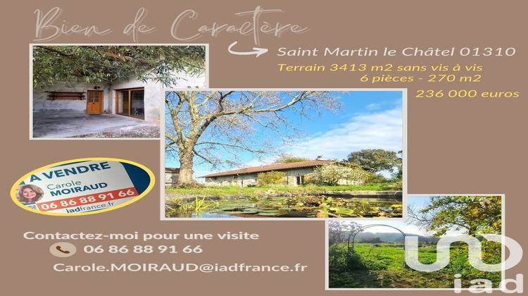 Ma-Cabane - Vente Maison Saint-Martin-le-Châtel, 270 m²