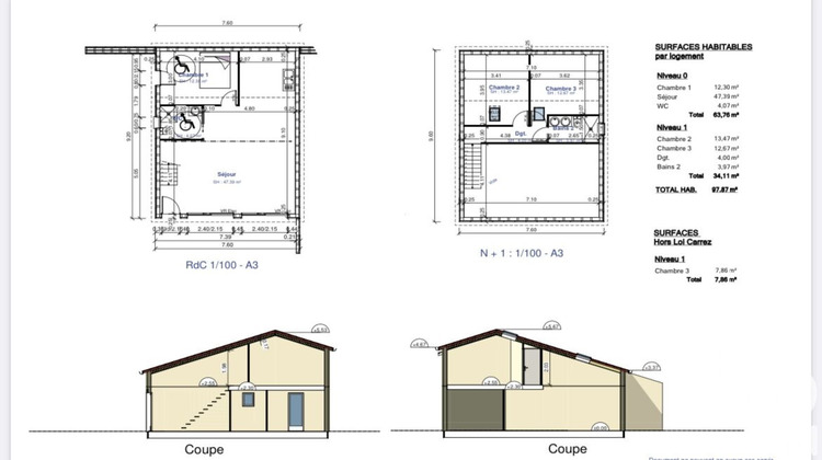 Ma-Cabane - Vente Maison Saint-Martin-Petit, 100 m²