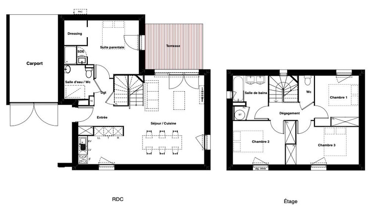 Ma-Cabane - Vente Maison Saint-Médard-en-Jalles, 103 m²