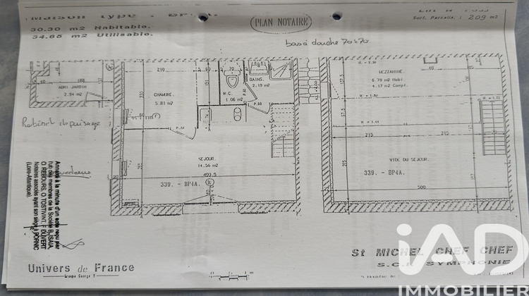Ma-Cabane - Vente Maison Saint-Michel-Chef-Chef, 35 m²