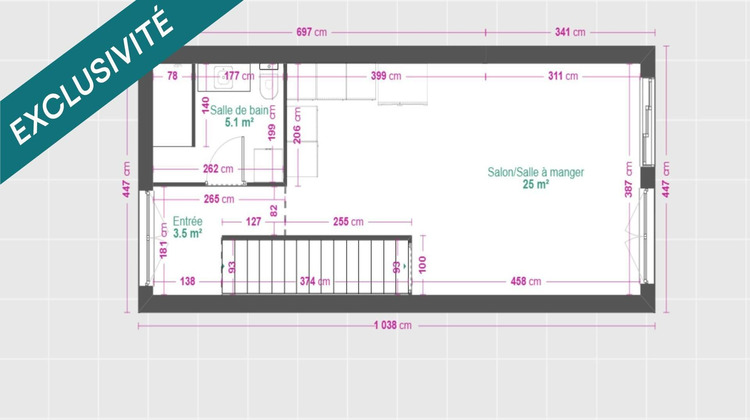 Ma-Cabane - Vente Maison Saint-Morillon, 50 m²