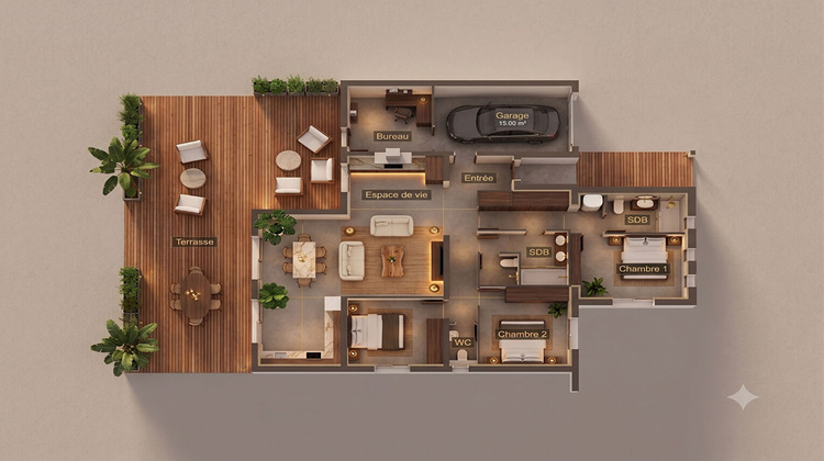 Ma-Cabane - Vente Maison SAINT-MORILLON, 126 m²