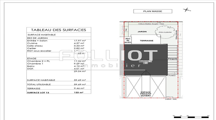 Ma-Cabane - Vente Maison SAINT-PAIR-SUR-MER, 60 m²