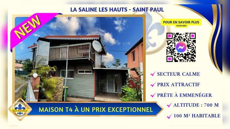 Ma-Cabane - Vente Maison Saint-Paul, 100 m²