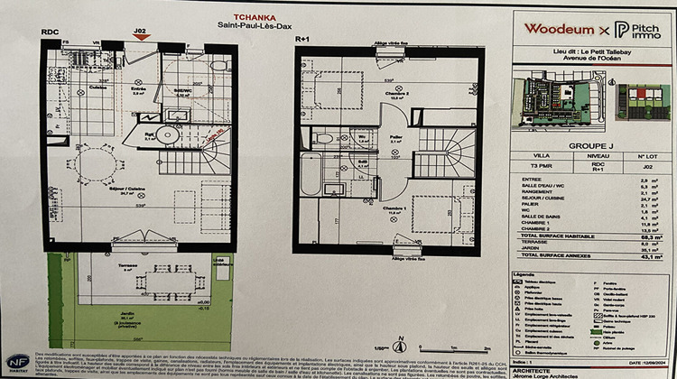 Ma-Cabane - Vente Maison SAINT-PAUL-LES-DAX, 68 m²