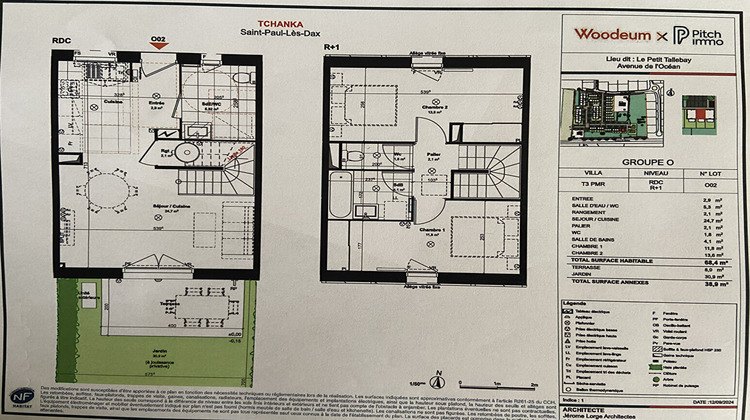Ma-Cabane - Vente Maison SAINT-PAUL-LES-DAX, 68 m²