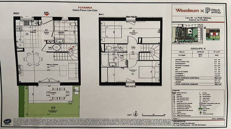 Ma-Cabane - Vente Maison SAINT-PAUL-LES-DAX, 68 m²