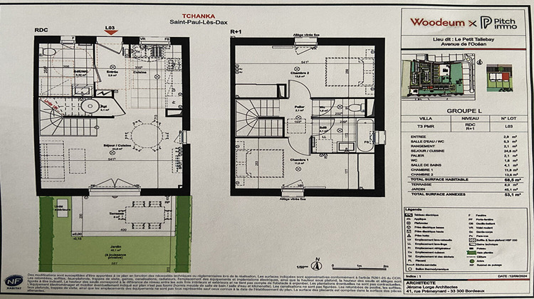Ma-Cabane - Vente Maison SAINT-PAUL-LES-DAX, 68 m²