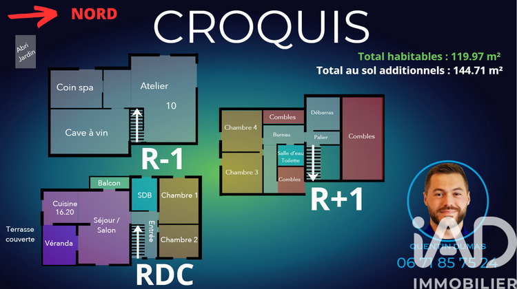 Ma-Cabane - Vente Maison Saint-Pée-sur-Nivelle, 120 m²