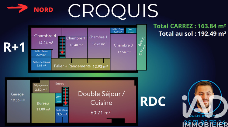 Ma-Cabane - Vente Maison Saint-Pierre-d'Irube, 164 m²