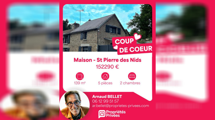 Ma-Cabane - Vente Maison SAINT PIERRE DES NIDS, 139 m²