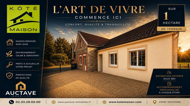 Ma-Cabane - Vente Maison SAINT-PIERRE-DES-NIDS, 110 m²