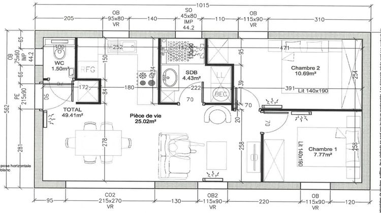 Ma-Cabane - Vente Maison Saint-Pierre-Quiberon, 49 m²