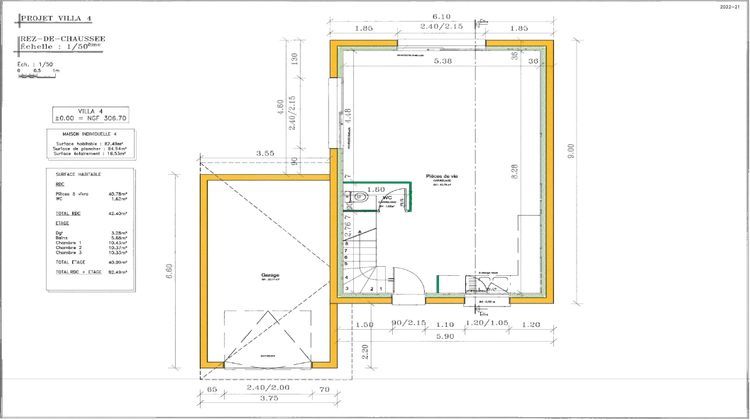 Ma-Cabane - Vente Maison SAINT-QUENTIN-FALLAVIER, 82 m²