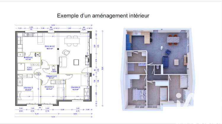 Ma-Cabane - Vente Maison Saint-Sébastien-sur-Loire, 90 m²