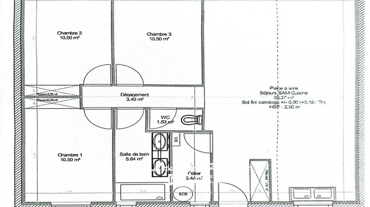 Ma-Cabane - Vente Maison SAINT SEURIN SUR L ISLE, 90 m²