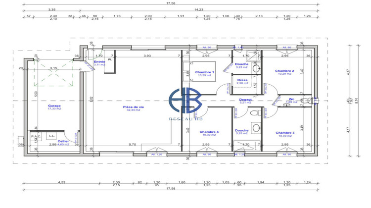 Ma-Cabane - Vente Maison SAINT-SIMEON-DE-BRESSIEUX, 105 m²