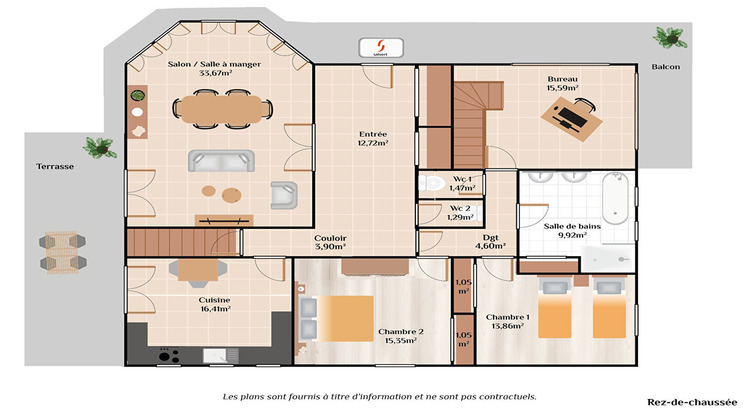 Ma-Cabane - Vente Maison SAINT-VICTOR, 223 m²