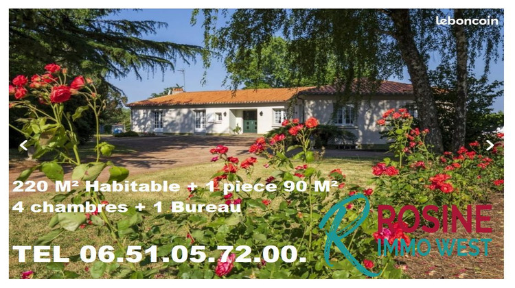 Ma-Cabane - Vente Maison Sainte-Hermine, 220 m²