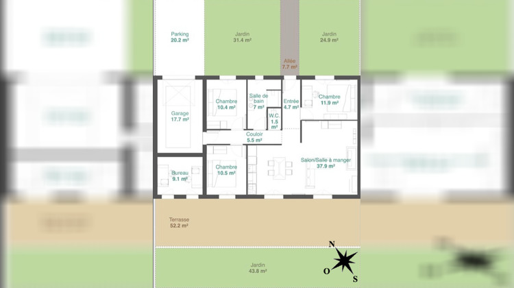 Ma-Cabane - Vente Maison SAINTE-SOULLE, 96 m²