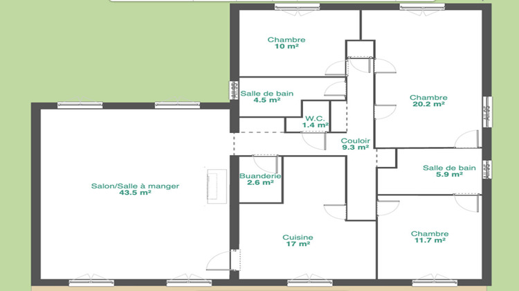 Ma-Cabane - Vente Maison SAINTE-SOULLE, 126 m²